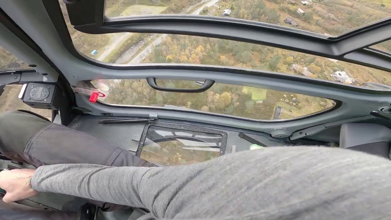 Helicopter quick FULL sling mission, 