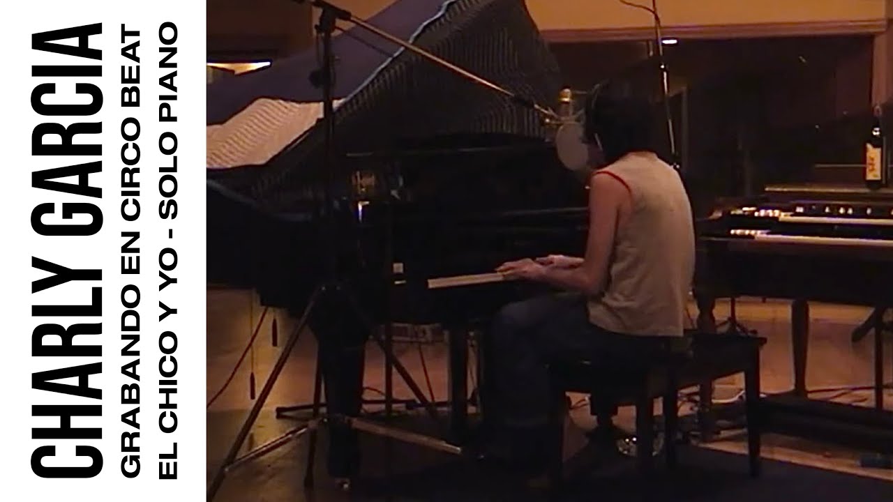 CHARLY GARCÍA GRABANDO SOLO CON PIANO - ESTUDIOS CIRCO BEAT (2000) | JUAN IGNACIO BRIHET