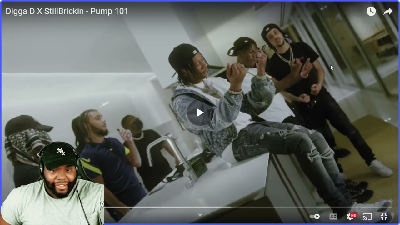 CHICAGO DUDES REACTION TO Digga D X StillBrickin   Pump 101