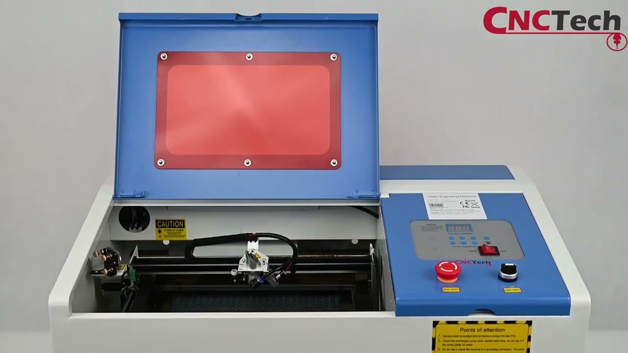Ploter laserowy CO2 K40 - grawerowanie i cięcie w różnych materiałach