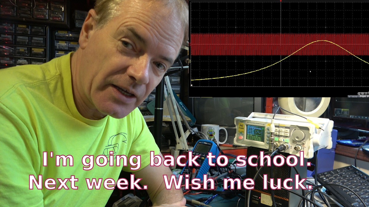 I'm going back to school. Waves and modulation for 9-11 year olds.  Wish me luck!