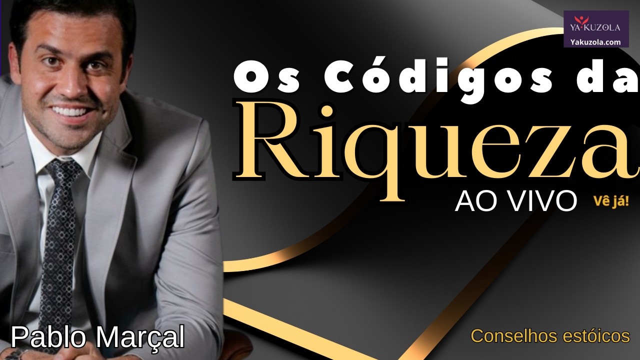 Os Códigos da Riqueza AO VIVO com Pablo Marçal  #pablomarçal çal  #yakuzola #códigosdaRiqueza
