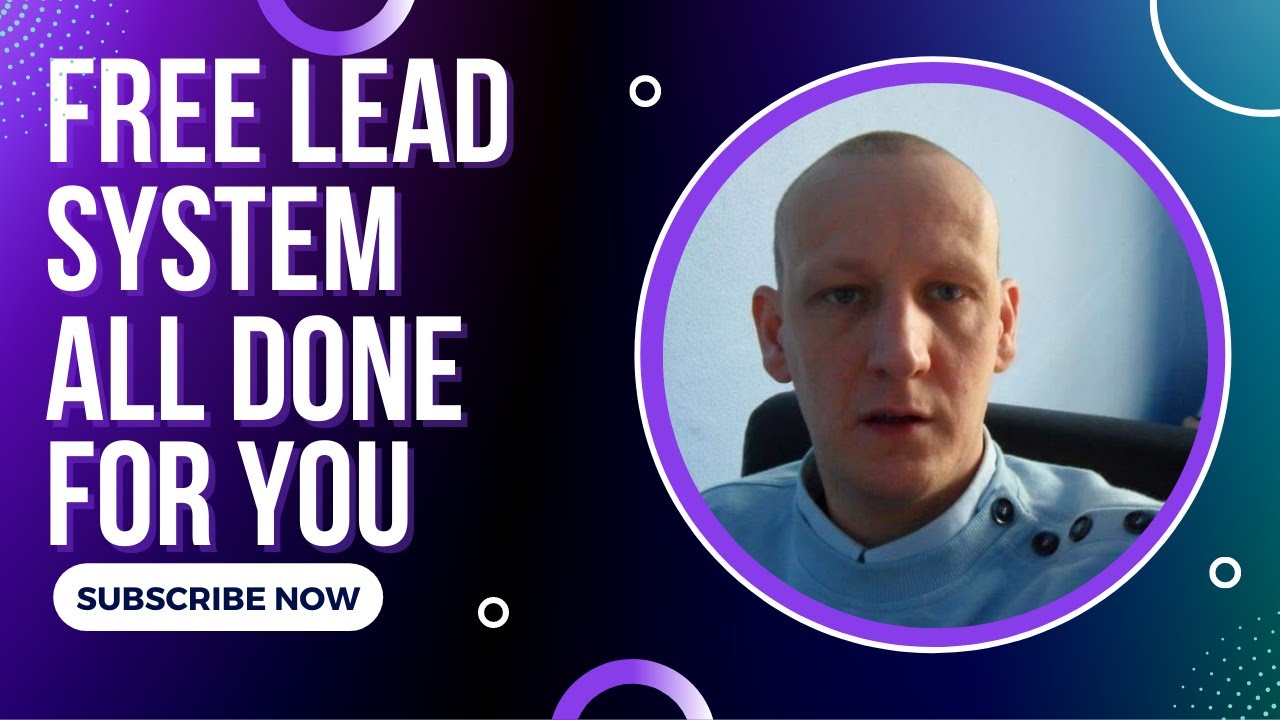HOW TO GET A COMPLETELY FREE LEAD SYSTEM ALL DONE FOR YOU