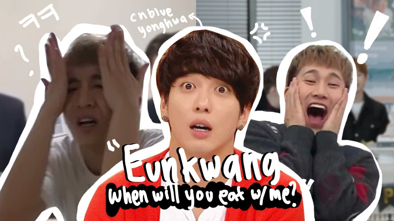 dear btob eunkwang & cnblue yonghwa, please go eat together soon