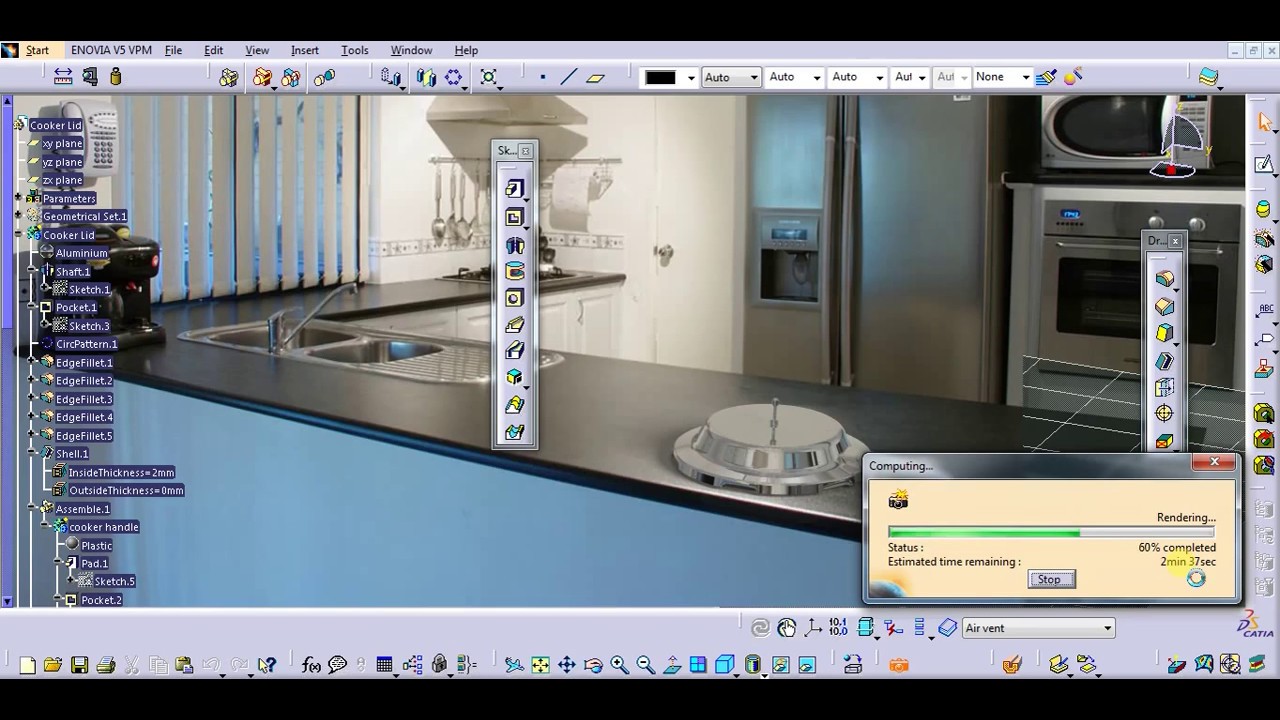 Catia Rendering
