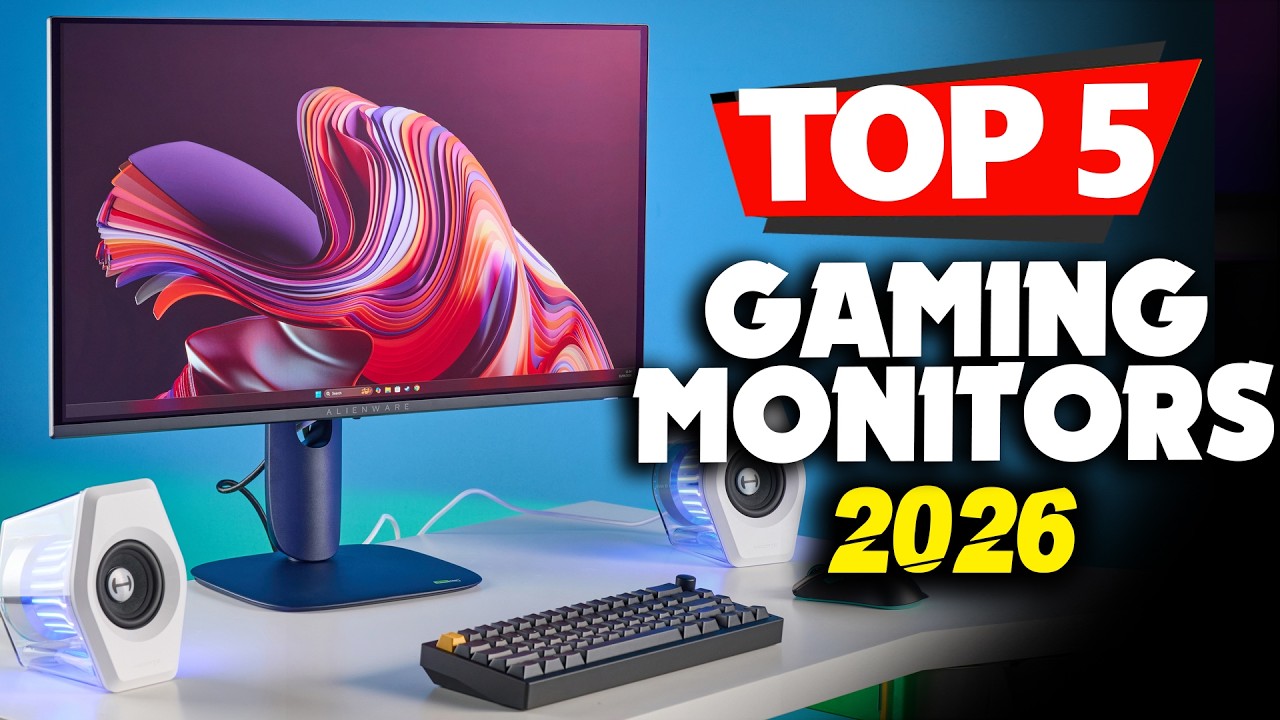 Топ-5 лучших бюджетных игровых мониторов 2026 года (посмотрите перед покупкой)