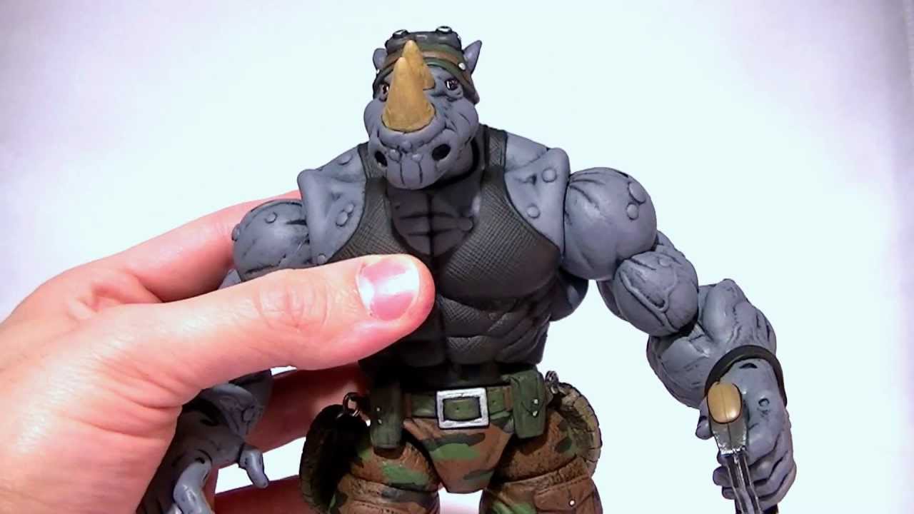 Custom ROCKSTEADY (TMNT) Marvel Legends Style Action Figure Review