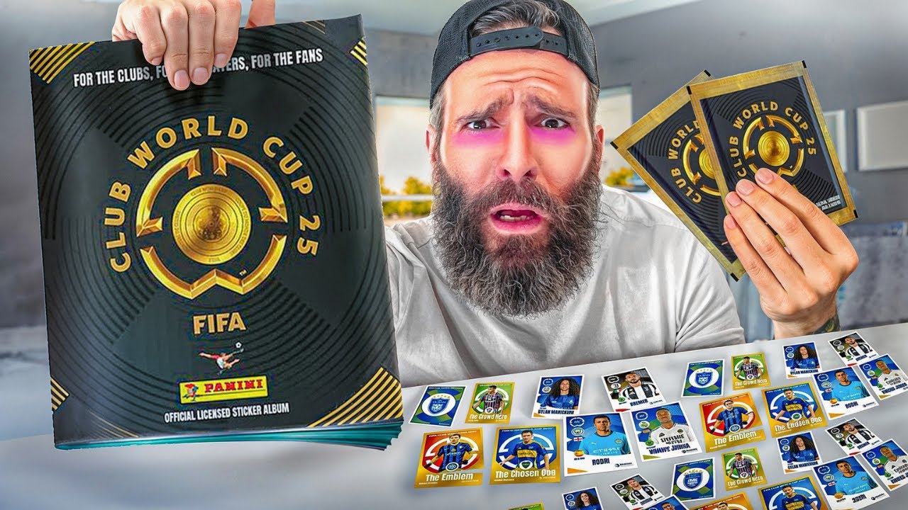 Tentei Completar o Álbum *Mundial de Clubes* em 1 Vídeo