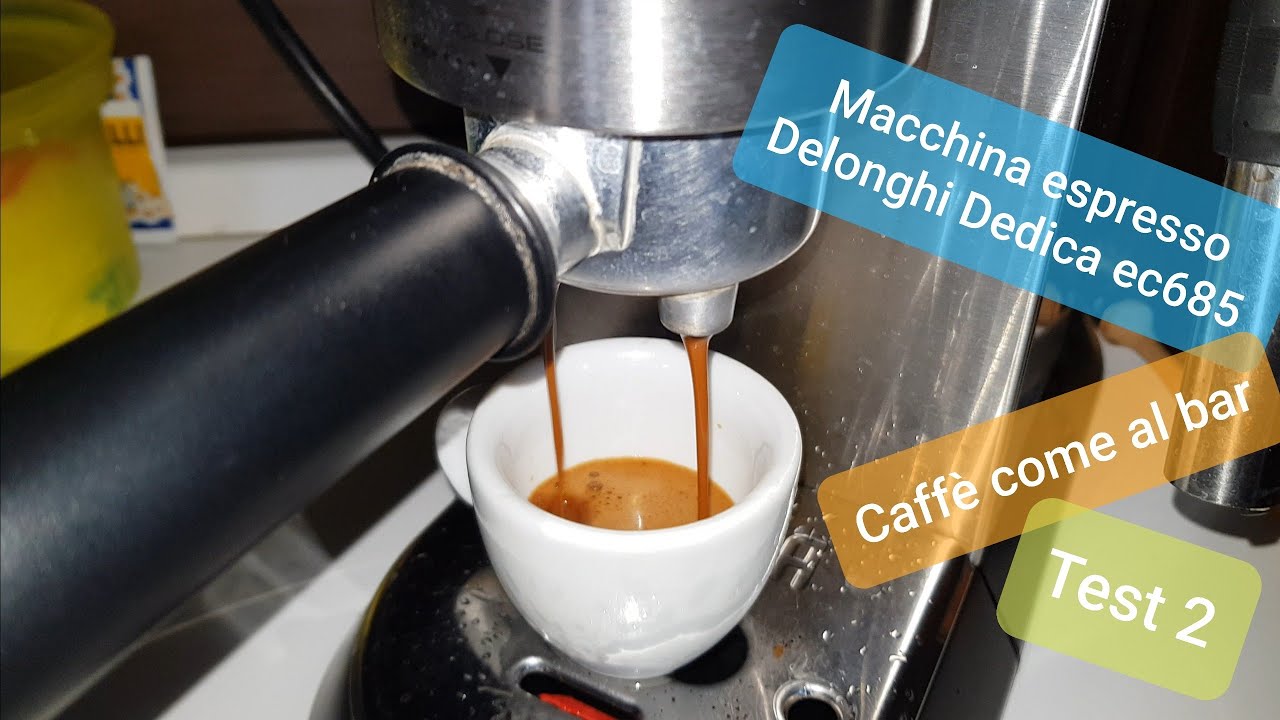 Delonghi ec 685 Dedica Macchina espresso - Caffè come al bar - test 2
