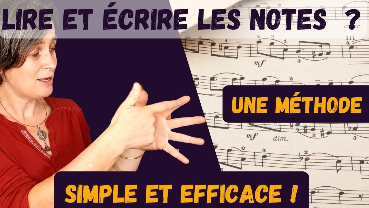 Apprenez à lire et écrire les notes de musique simplement et même dans toutes les clés !