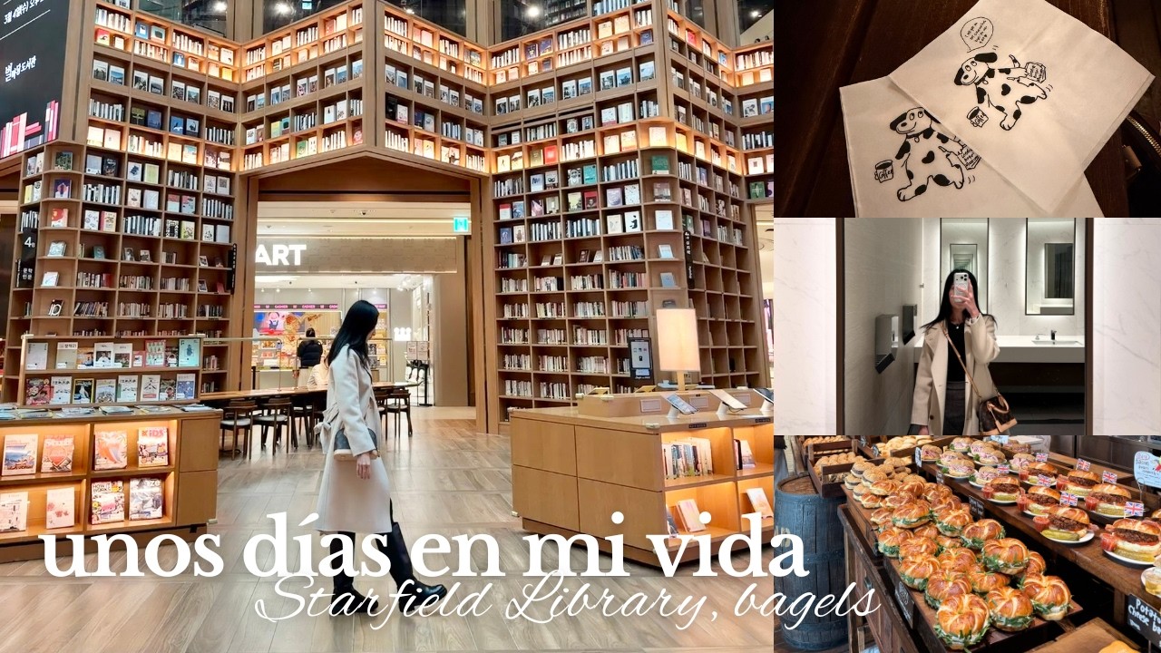 Unos días en mi vida 🍰 Starfield Library, Hello Kitty Apple Cafe