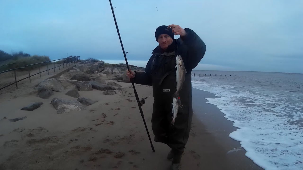 Codling, Whiting and Dabs - Sea Fishing on Skegness Beach