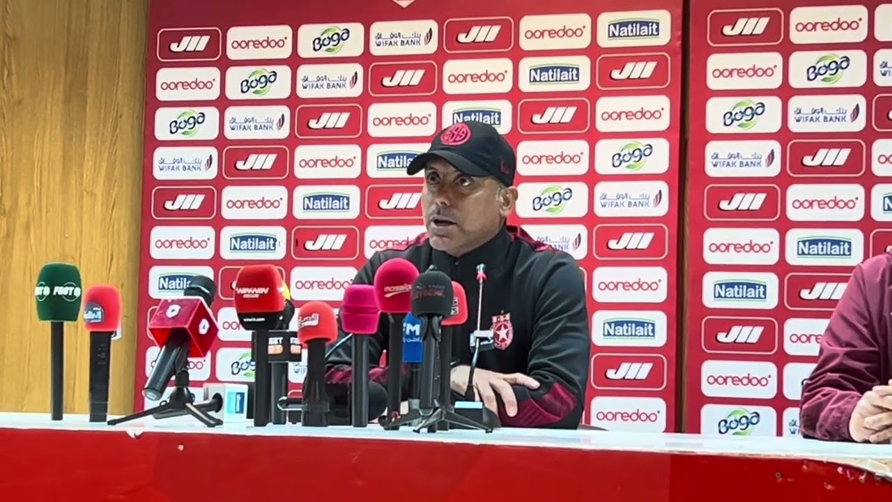 تصريح مدرب النجم محمد المكشر بعد الهزيمة امام النادي الافريقي و تصريح أثار حفيضة جماهير النجم 