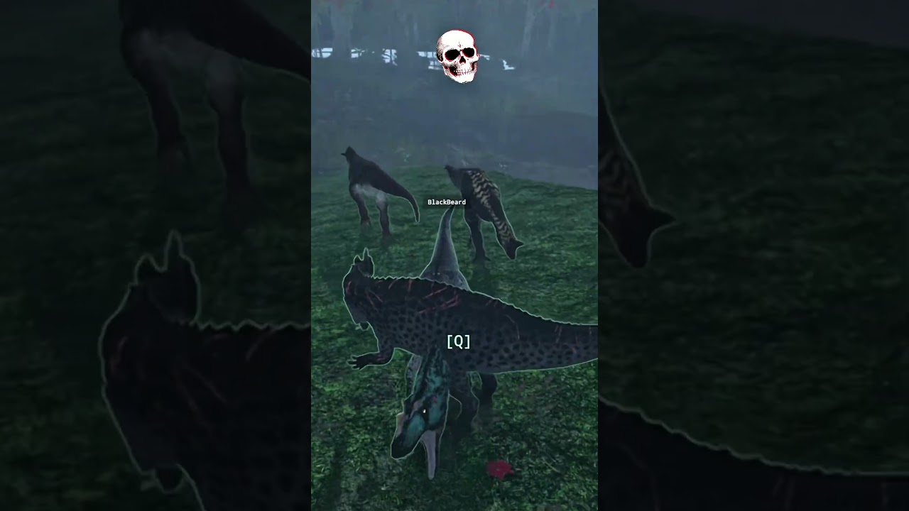 2 Cera VS 6 Carno The isle evrima #theisle #theisleevrima #dinosaur #ceratosaurus #carnotaurus