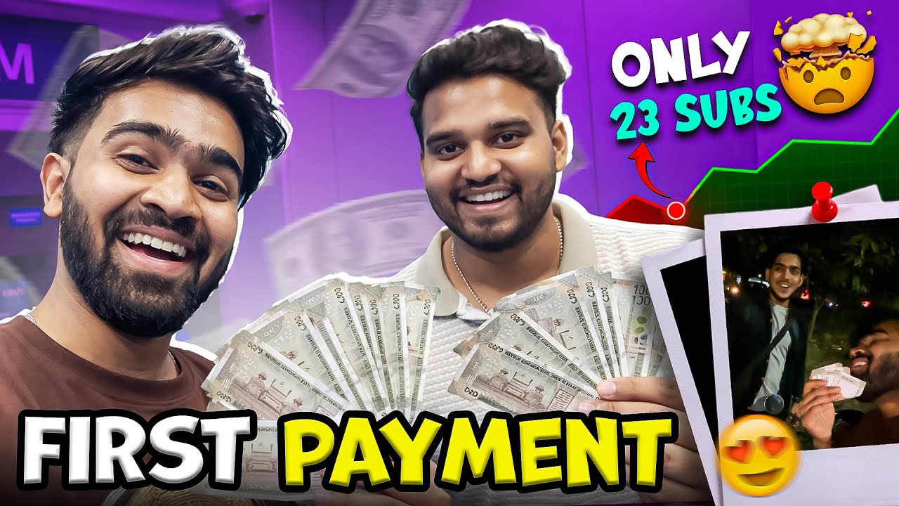YouTube Ki First Payment 😱 | Sirf 23 Subscribers Par Paise Kaise Aaye? | Delhi Kings Unfiltered 