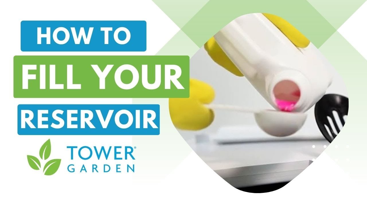 How to Fill Reservoir for your Tower Garden&reg; FLEX