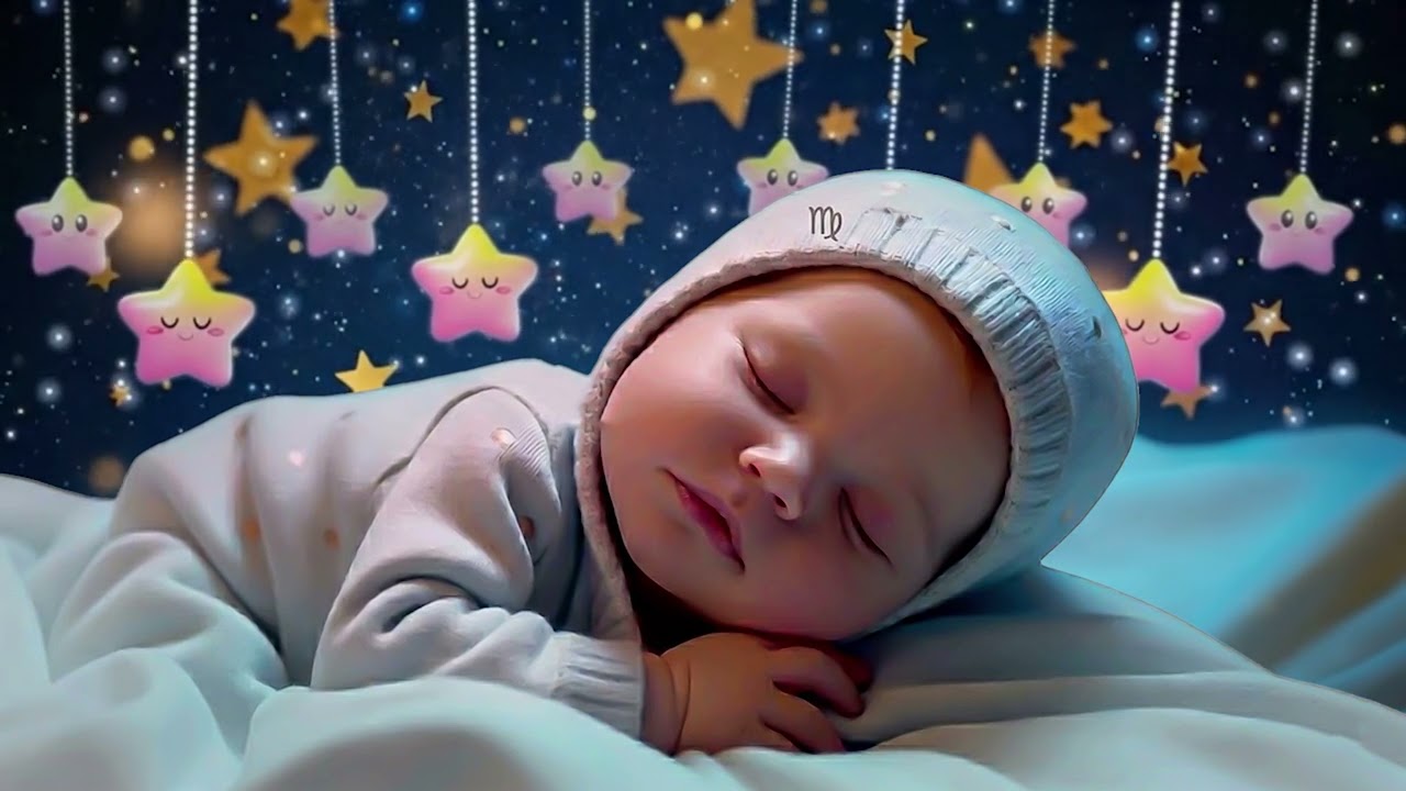 Mozart for Babies Brain Development ♥ Gentle Mozart & Brahms Lullaby for Deep Sleep
