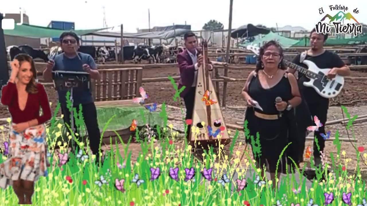 Aguacerito Cordillerano - 🎵🇵🇪 Lucy Cruz del Peru - EL FOLKLORE DE MI TIERRA