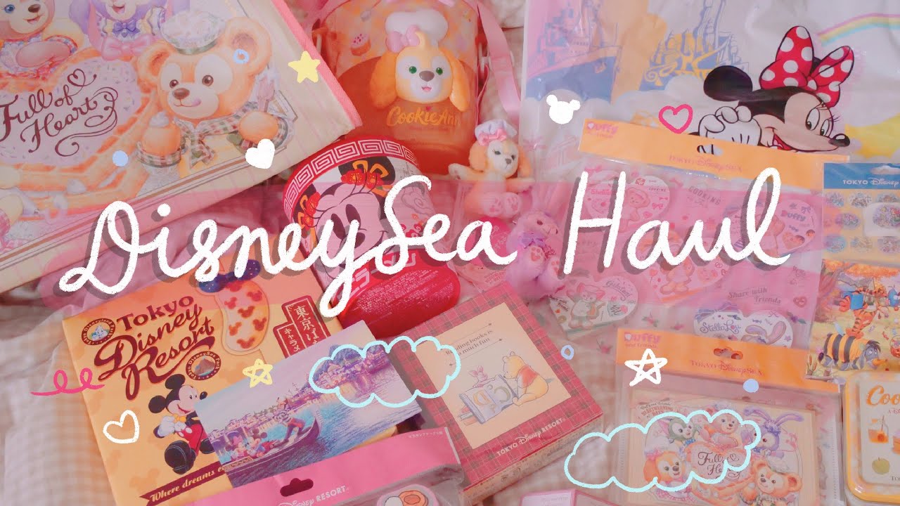 Tokyo DisneySea Haul (Stationery, Cute Things, & Snacks) | Rainbowholic
