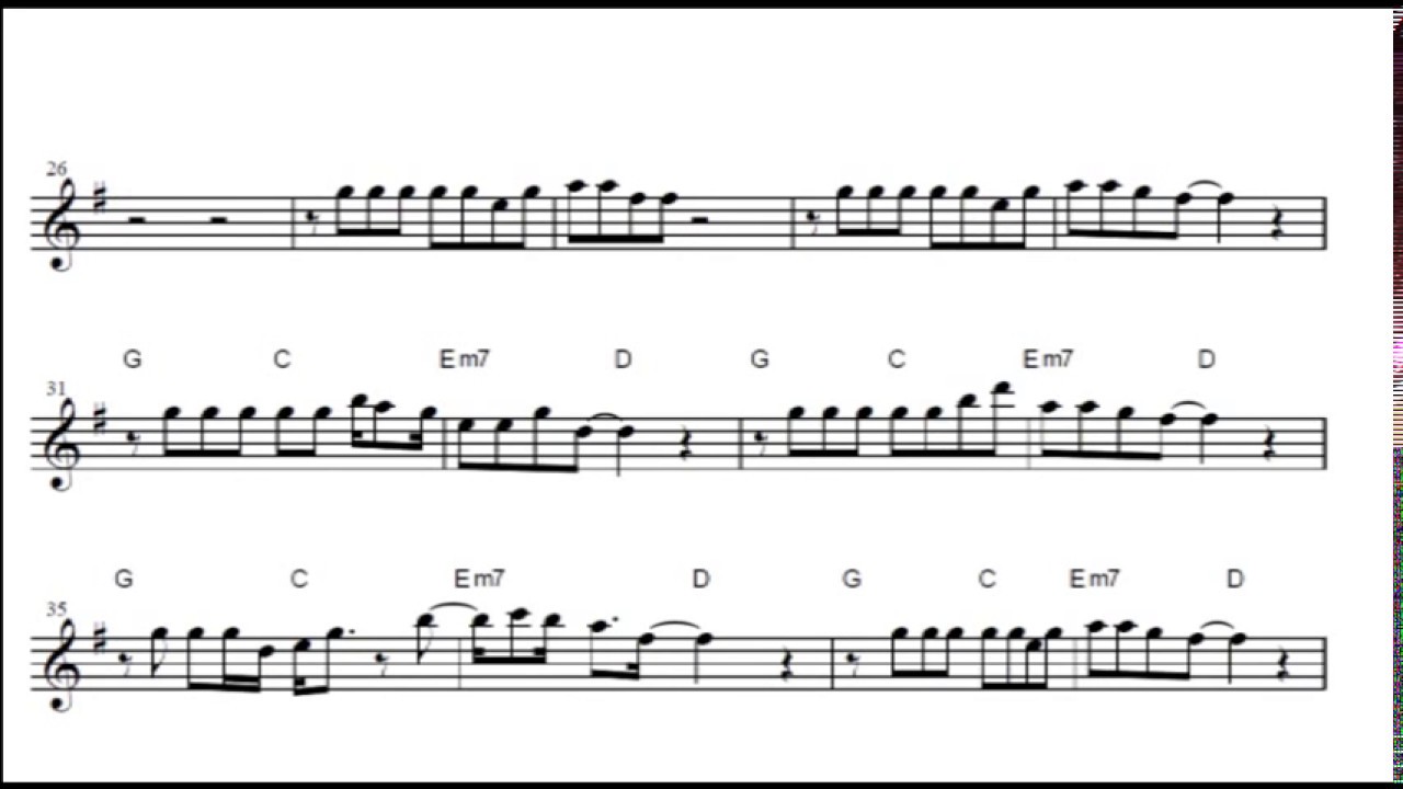 Se - Djavan - Sax alto - Partitura playback