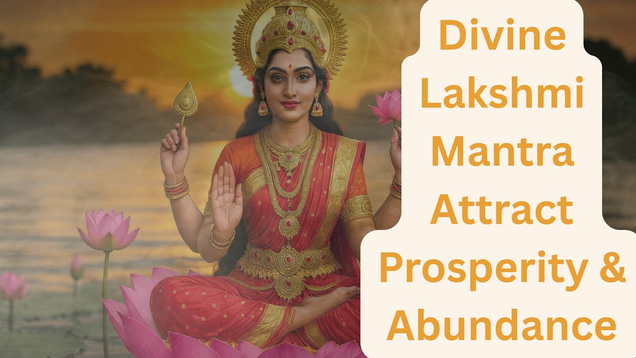 Mahalakshmi Gayatri Mantra | Divine Grace for Wealth & Positive Energy