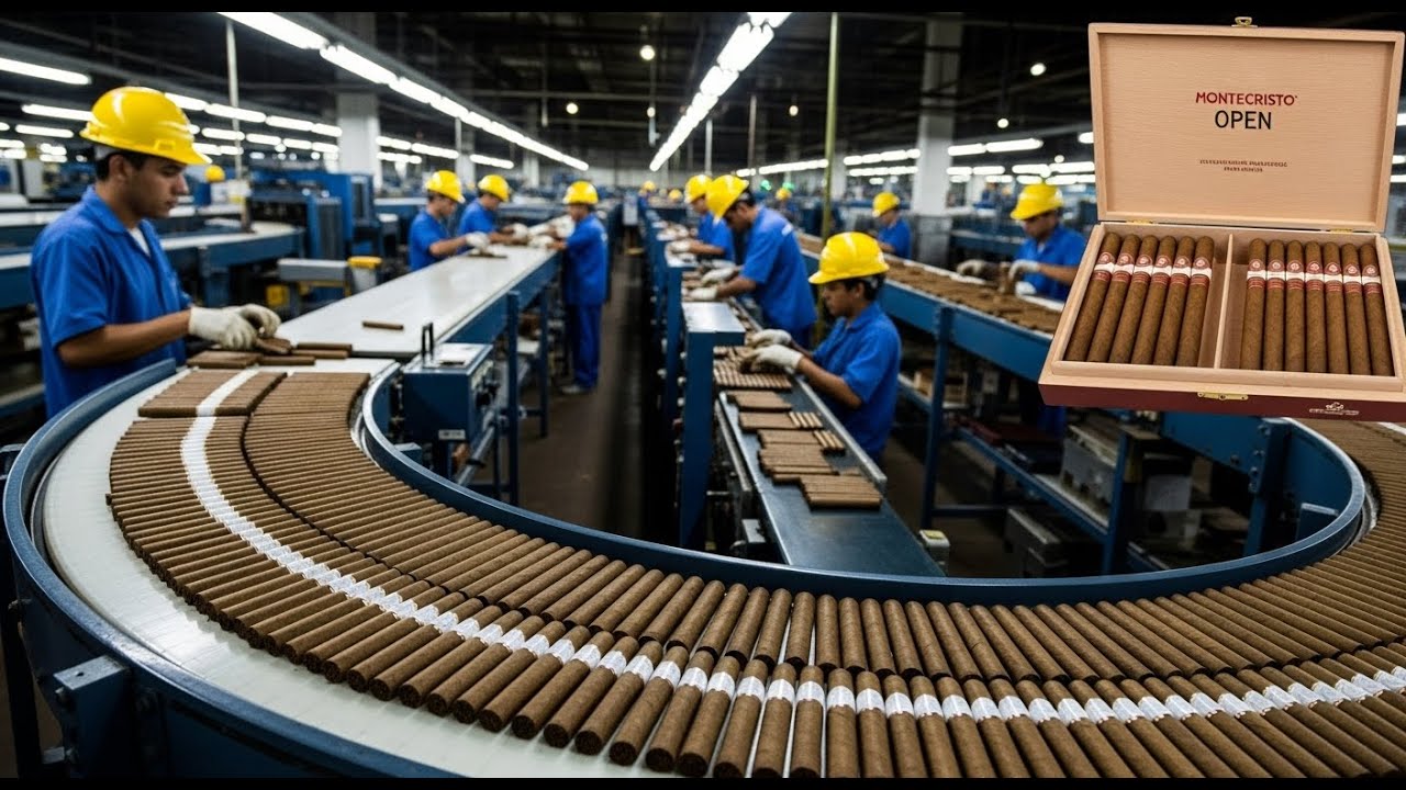 How Premium Cigars Are Made by Hand | Inside the Cigar Factory Process