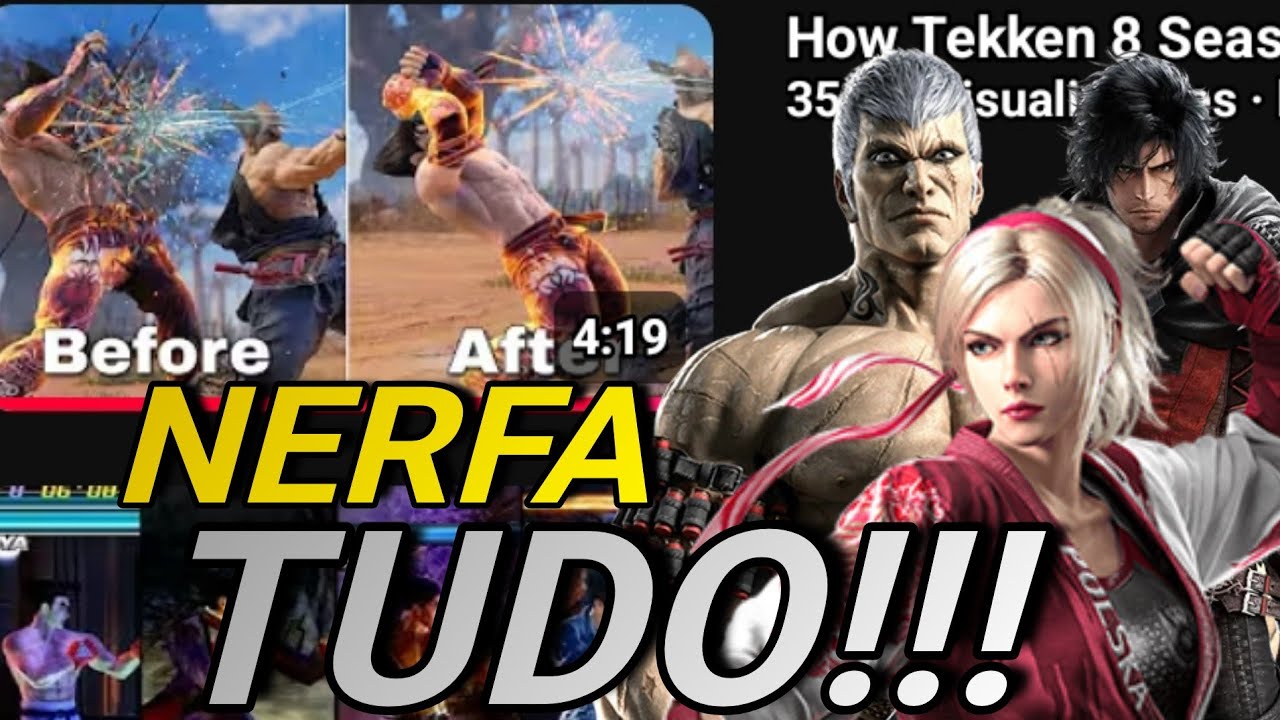 ESSE CARA CONSERTOU O TEKKEN 8??? React