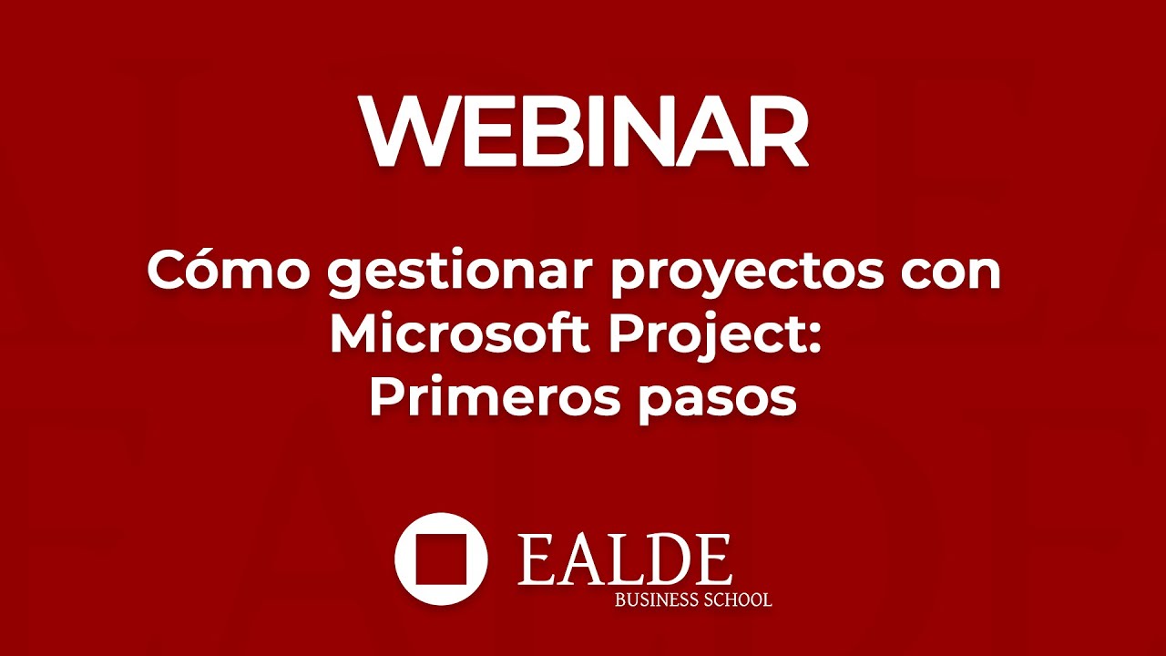 Cómo gestionar proyectos con Microsoft Project: Primeros pasos