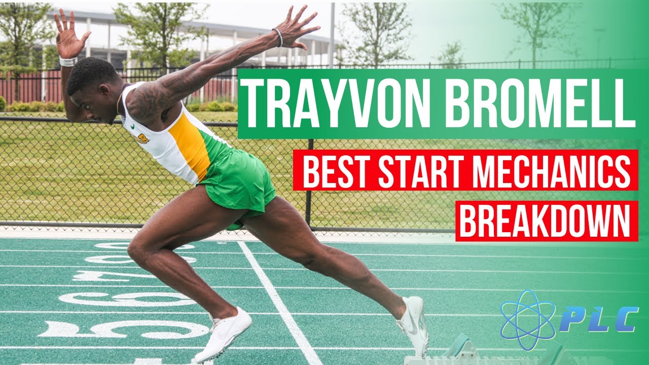 How To Explode Out Of The Starting Blocks | Trayvon Bromell Start Breakdown 