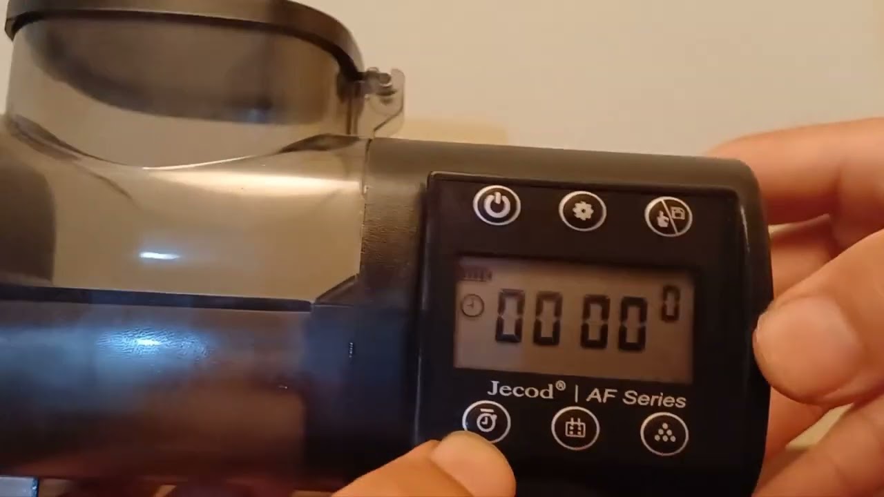 JECOD AF-500 AUTOMATIC FEEDER( ALIMENTADOR  AUTOMÁTICO PARA AQUÁRIO )