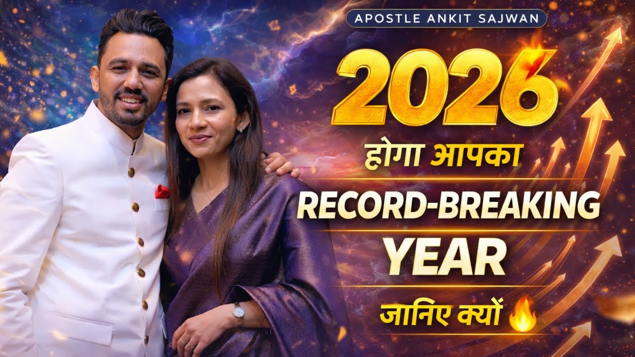 जानिए कि 2026 आपका Record-Breaking Year क्यों है | APOSTLE ANKIT SAJWAN | 