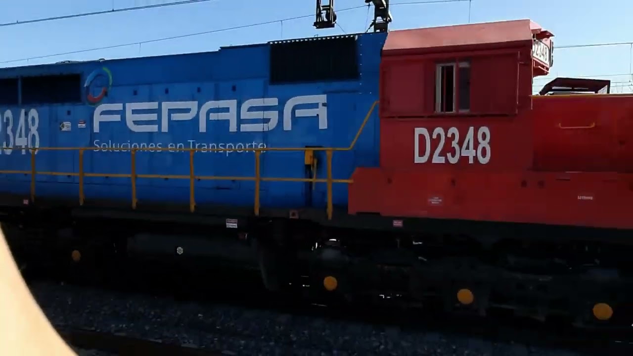 mix de trenes en paine!  julio 2024