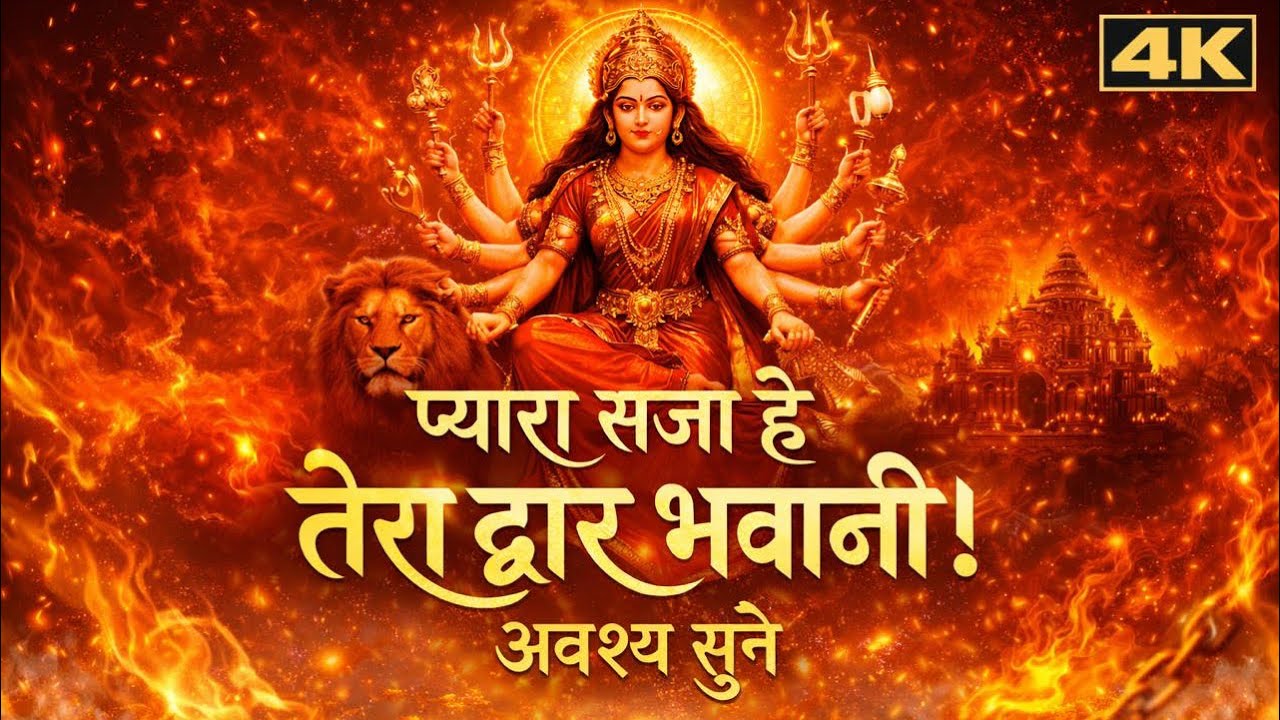 “प्यारा सजा है तेरा द्वार भवानी
