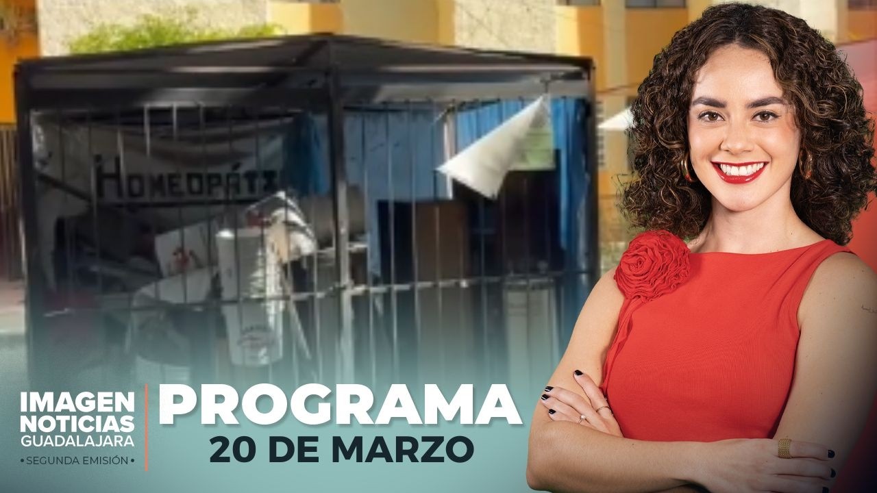 Noticias GDL con Carolina Martínez | Programa completo 20 de marzo de 2026