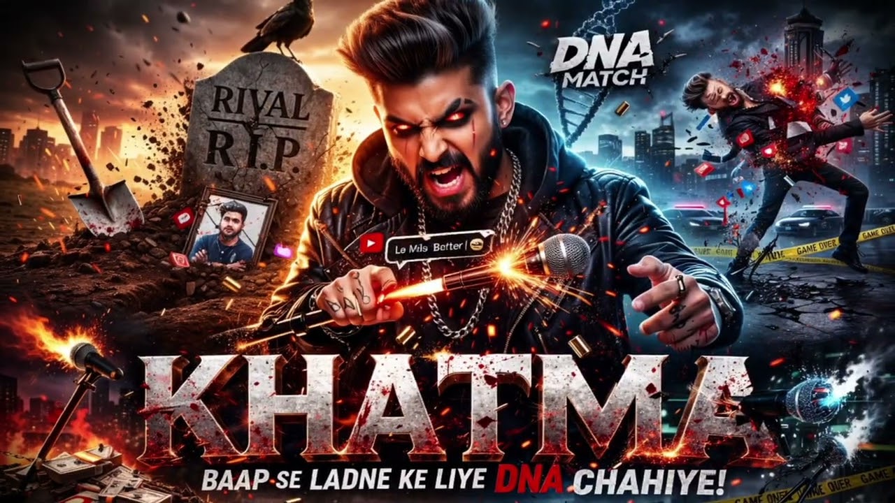 DNA Match Hona Chahiye 💀 | Hindi Drill Diss | KHATMA