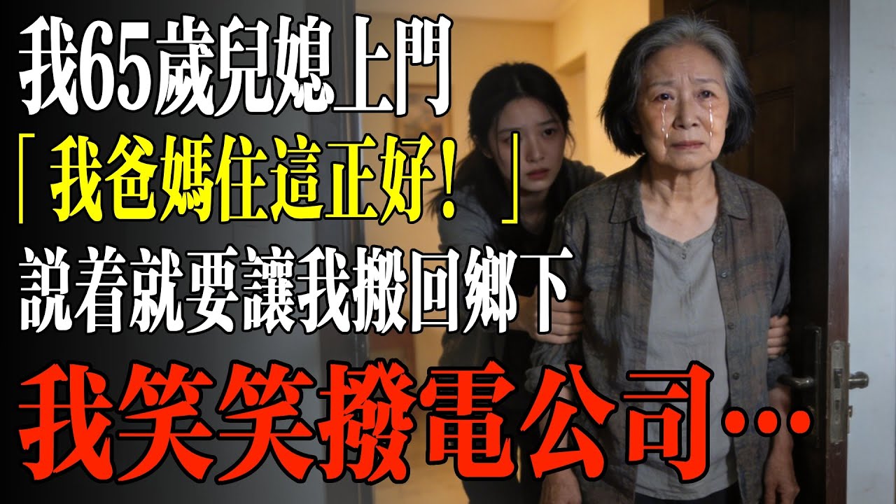 我65歲兒媳上門，「我爸媽住這正好！」說着就要讓我搬回鄉下，我笑笑撥電公司…#幸福 #人生 #故事 #老年 #退休後 #情感 #人生感悟 #養生 #哲理 #老年生活