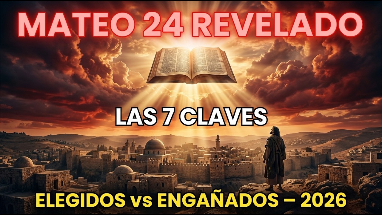 MATEO 24 REVELADO: Las 7 Claves Que Separan a los ELEGIDOS de los ENGAÑADOS en 2026