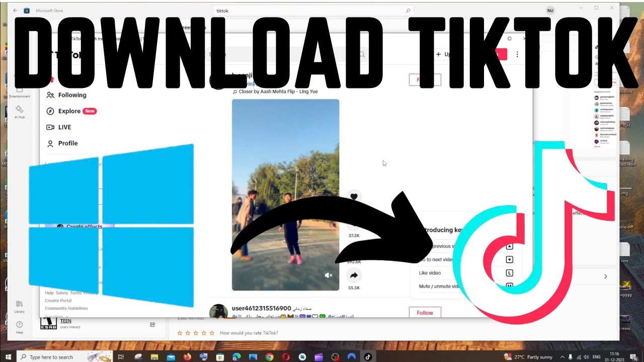 How to Download and Install Tiktok on PC in Windows 10 and 11