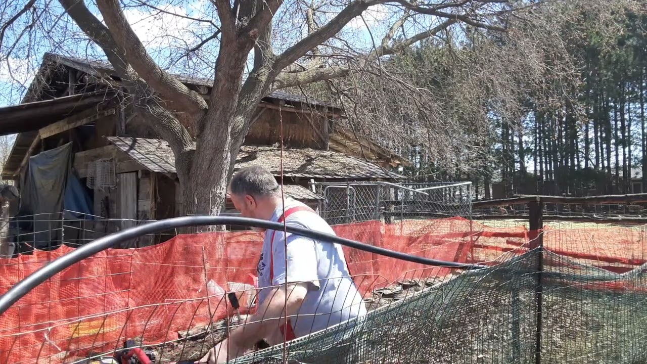 rototilling at RG Blowers homestead