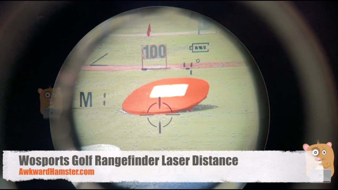 Wosports Golf Rangefinder Laser Distance