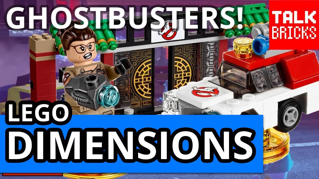 LEGO Dimensions Ghostbusters Story Pack Review! Ecto 1! Abby Yates! Chinese Restaurant! Set 71242