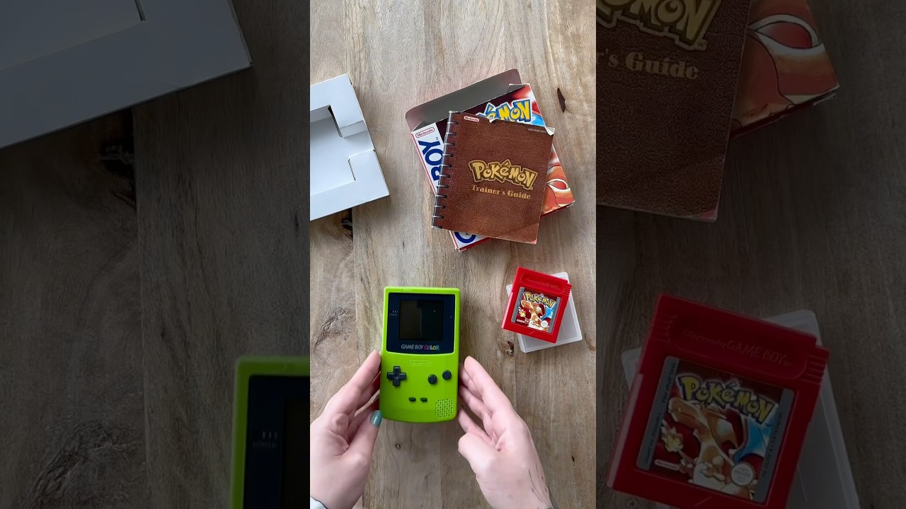 On continue la série Retro Gaming avec le classique Pokémon Version Rouge ! 