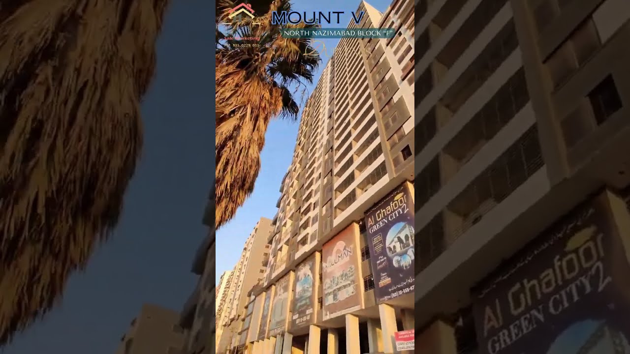 4Bed DD | Duplex Apartment | Mount Vista | North Nazimabad Block 