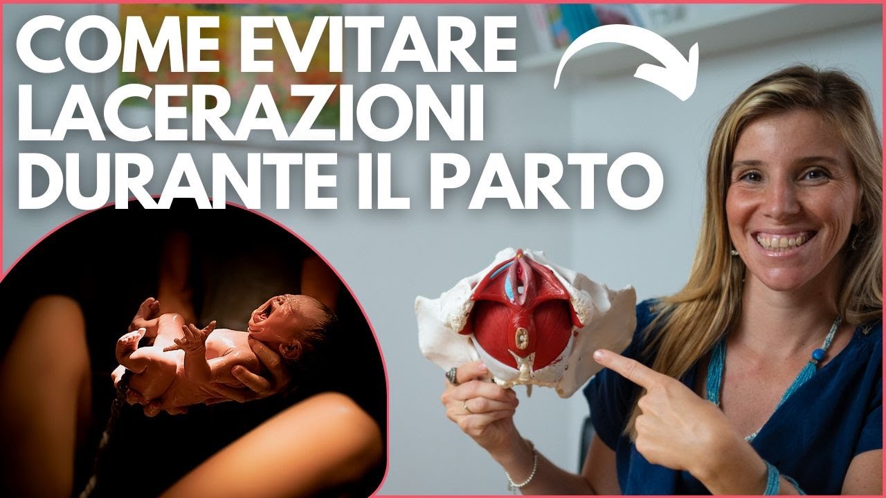COME EVITARE LACERAZIONI PERINEALI DURANTE IL PARTO: I consigli dell'Ostetrica (MASSAGGIO PERINEO)