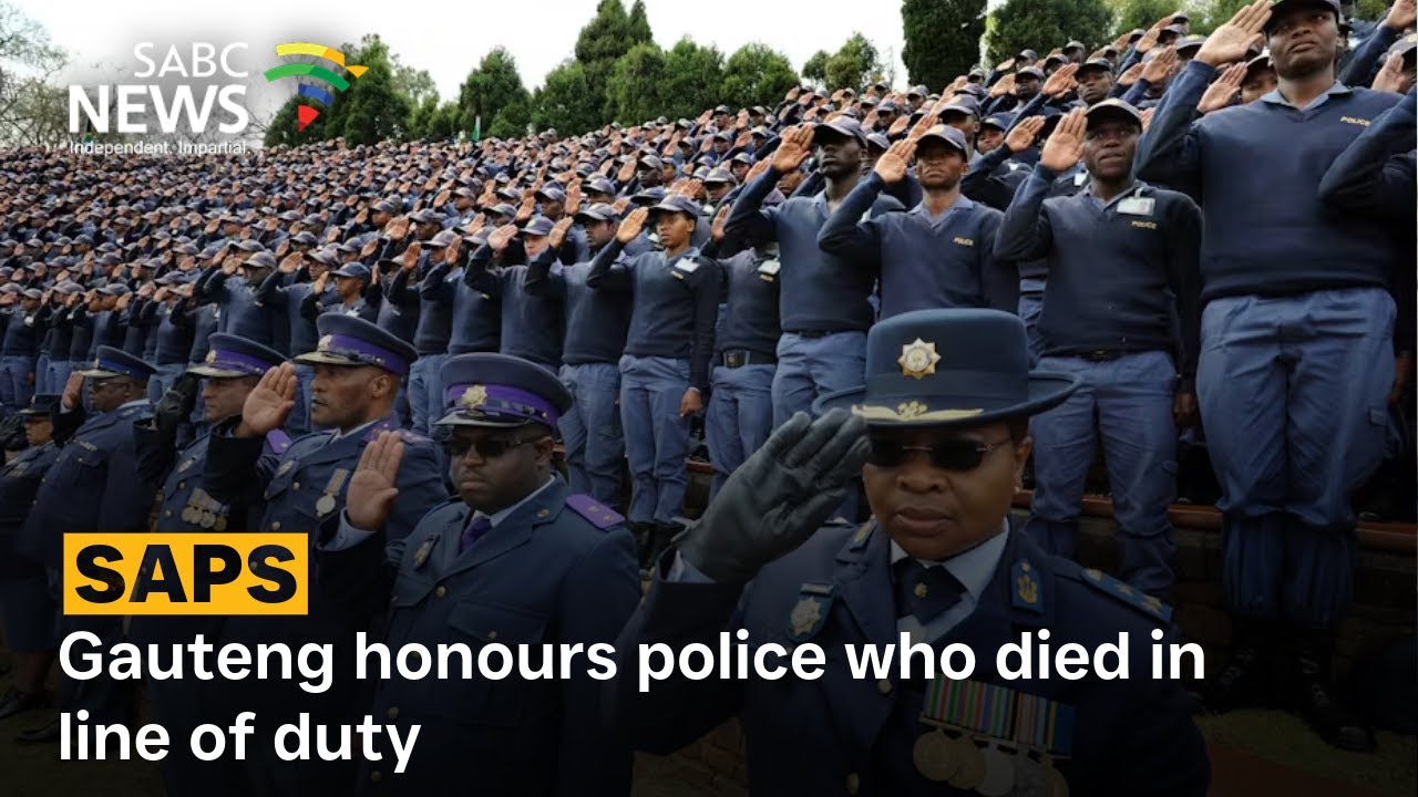Gauteng honours police who died in line of duty