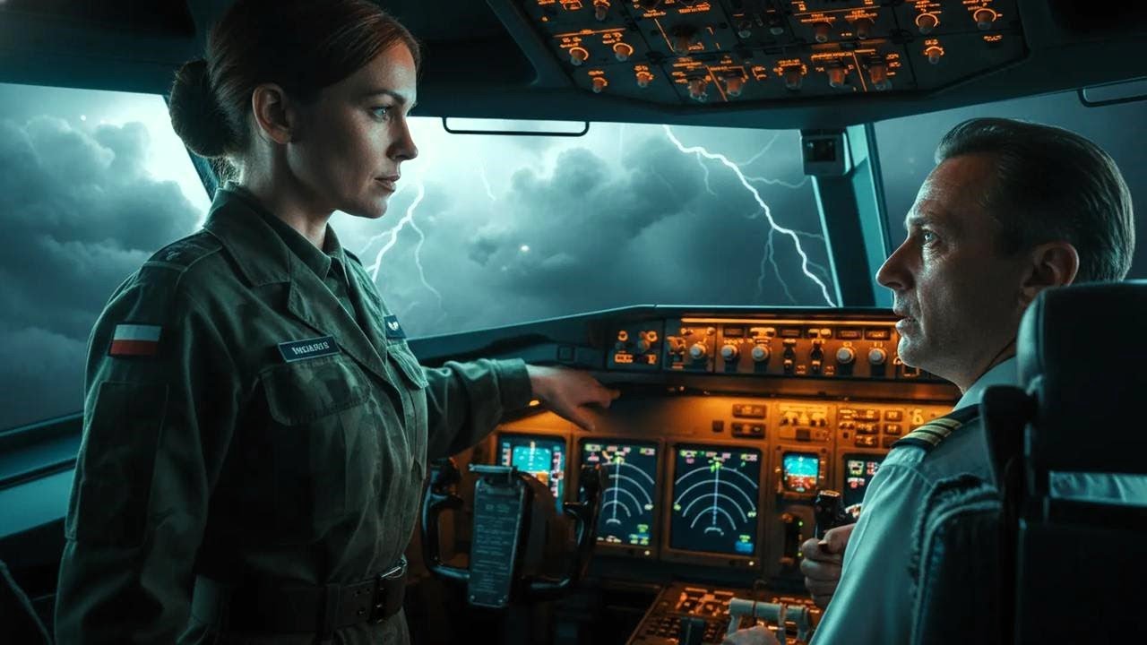 Spała w fotelu 8A &ndash; Kapitan zapytał o obecność pilot&oacute;w myśliwc&oacute;w