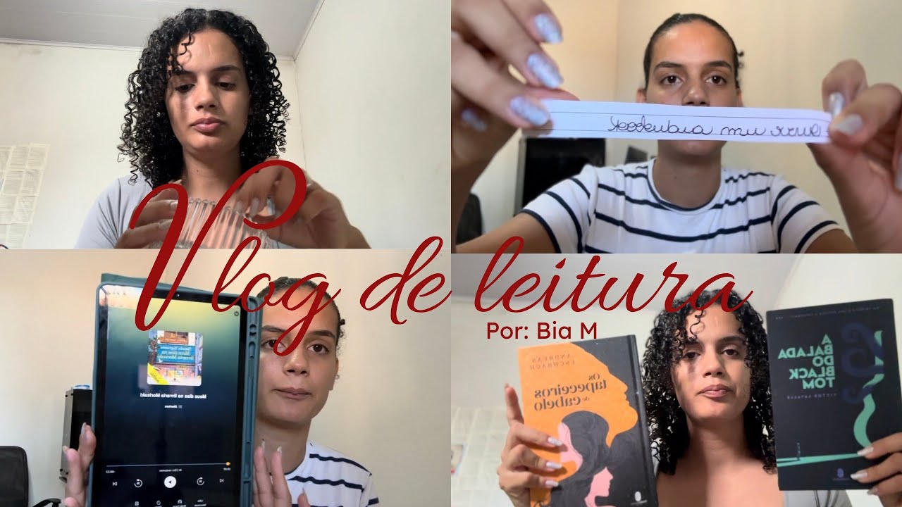 ​TUDO que eu li em 5 dias! (Vlog de leitura + Desafios)