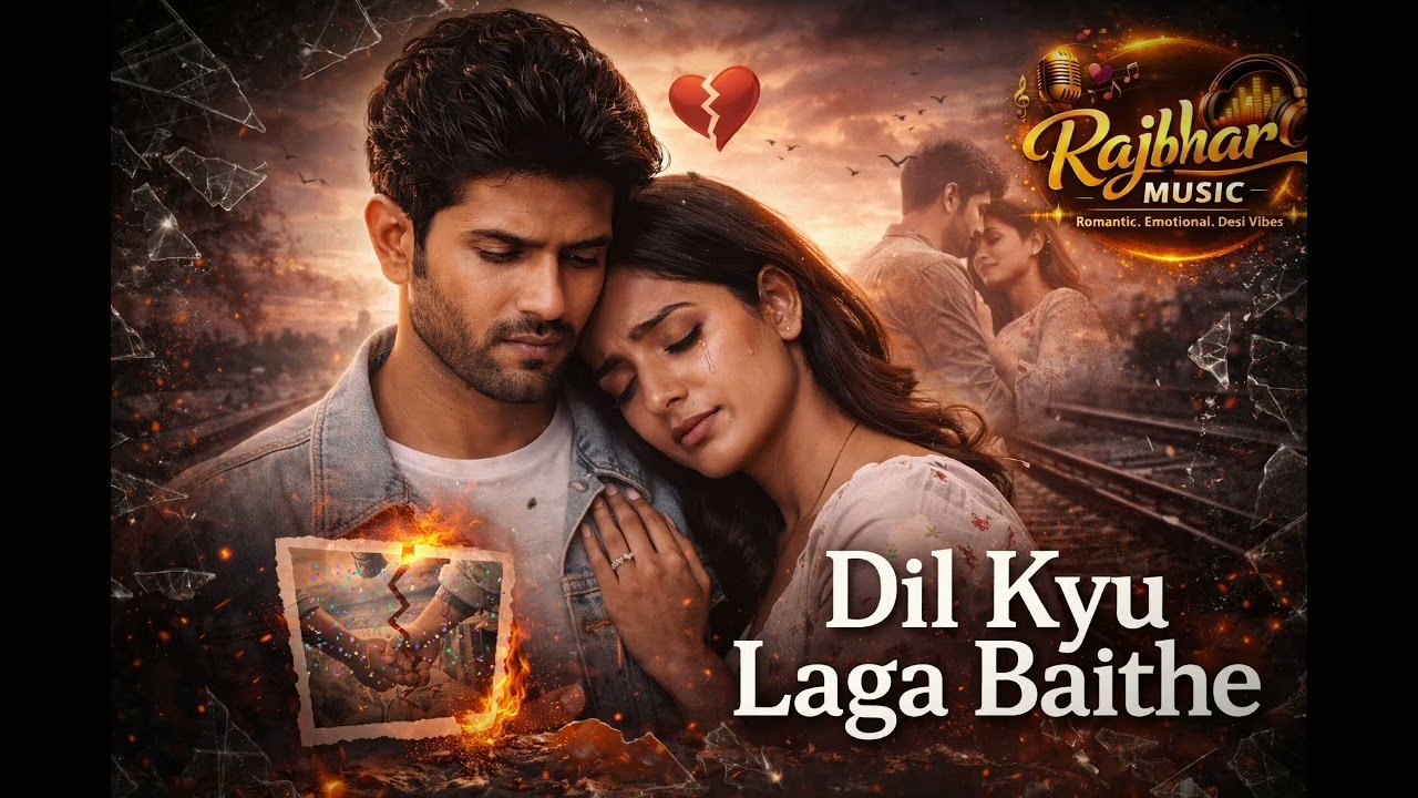Dil Kyu Laga Baithe | Heart Touching Sad Song | Romantic Breakup Song | Rajbhar Music