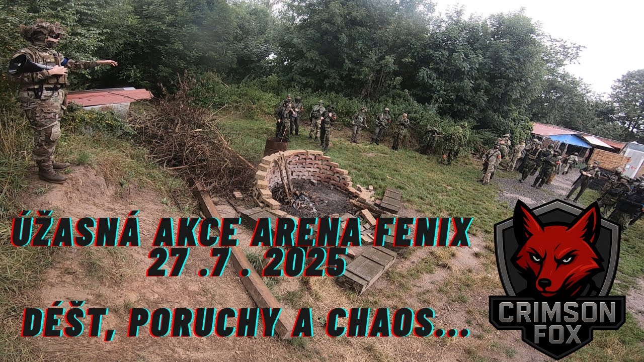 Déšť, poruchy, chaos... a úžasná AAS akce! Arena Fenix 27. 7. 2025