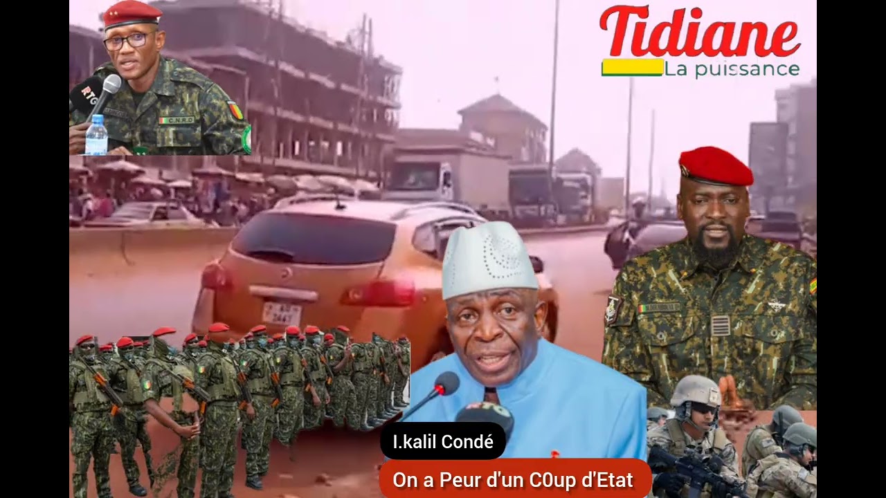 🚨 L'atmosphère actuel fait peur au CNRD , son ministre Ibrahima Kalil conde parle de C0up d'Etat....